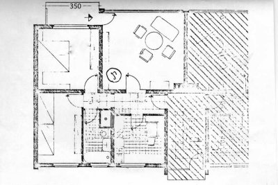 Ansprechende und modernisierte 3-Raum-EG-Wohnung mit Balkon in Dorsten