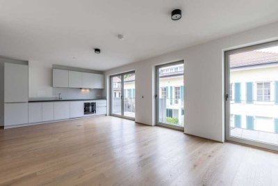 CLEVER // Teilmöblierte 2-Zimmer-Wohnung mit Balkon in der Menterschwaige - Neubau/Erstbezug