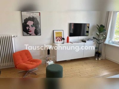 Tauschwohnung: 2 Zimmer renovierter Altbau mit Balkon in Hoheluft