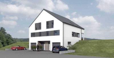 Neubau | individuelles Zweifamilienhaus auf attraktivem Baugrundstück | 54538 Kinderbeuern