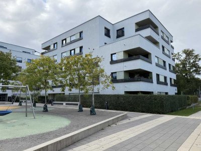 Hochwertige, bezugsfreie 2-Zimmer-Wohnung mit großer Terrasse & TG-Stellplatz