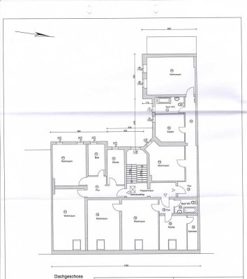 wunderschöne zentrale 2 Raum Wohnung im Dachgeschoß zu vermieten