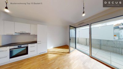 2 ZIMMER | MORGENSONNE | TERRASSE | DACHGESCHOSS | KARMELITERHOF | AB JUNI 2025