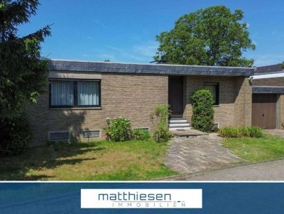Attraktiver Bungalow mit Garage in begehrter Sackgassenlage