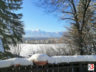 K3 Velden-Ein/Zweifamilienhaus mit XXL-Gartenanlage, Panoramablick und Zweitwohnsitz-Widmung