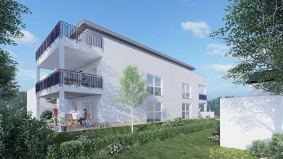 Neubau-Projekt! Moderne 3 ZKB EG-Wohnung mit Terrasse + Garten in Eschhofen