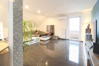 Freiwerdende 3-Zi.-Whg. mit Loggia, Balkon und Garage