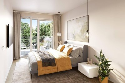 Weitblick trifft Eleganz – exklusives Penthouse im GRAND GARDEN mit 100 m² Dachterrasse