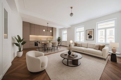 ERSTBEZUG mit LOGGIA beim Servitenviertel! Geschmackvolle Ausstattung und tolles Layout!