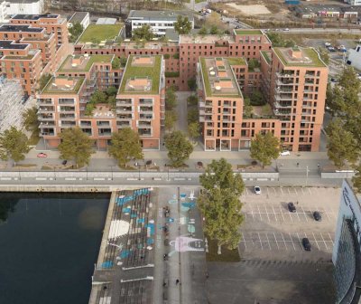 Südausrichtung 3-Zimmer-Neubauwohung barrierefrei  2-Balkone