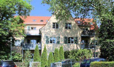Attraktive 4-Raum-Wohnung mit Terrasse, großem Garten und Garagenstellplatz