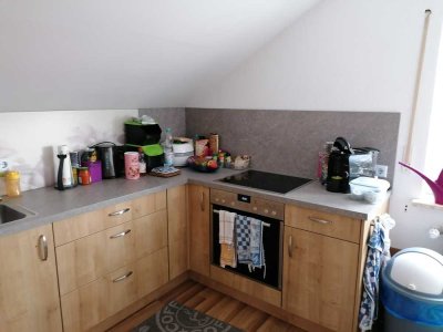 Helle 3-Zimmer Dachgeschosswohnung in Obermeitingen