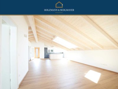Dachgeschoss-Traum in Adlkofen
4-Zimmer-Wohnung mit Hobbyraum und Gartenanteil