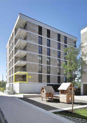 Erstbezug: Moderne und zentrale 2-Zimmerwohnung mit Morgensonne | Wohnung C60