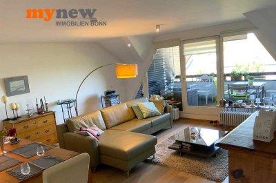 mynew: Schicke und helle Drei-Zimmer-Wohnung mit Sonnenloggia in Bonn-Oberkassel!