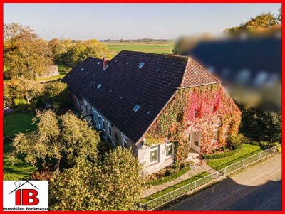 Gepflegter Resthof im Ortskern von Tossens mit herrlichem Landblick