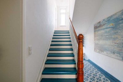 Individuell, einzigartig und geschmackvoll kernsaniert! Stadtwohnung mit Garten!