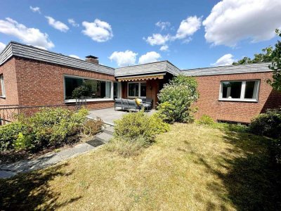 --R-E-S-E-R-V-I-E-R-T--!! Bungalow mit Kamin, schönem Garten und Garage