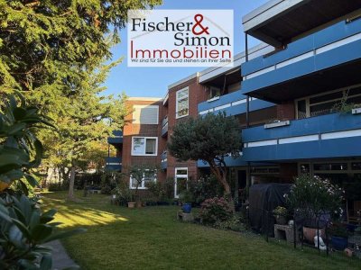 Nienburg-Wilhelmstraße: gepflegte, helle 4,5 Zi. Wohnung mit Loggia u. Garage im 2.Obergeschoss