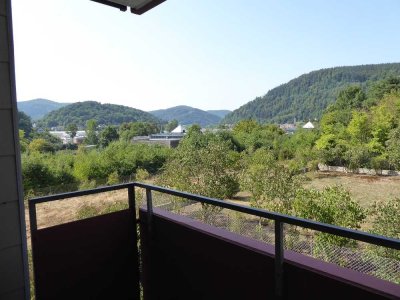 Schöne 2,5-Zimmer-Wohnung mit 2 Balkonen und wunderschöner Aussicht in Eberbach