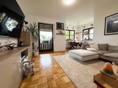 Gemütliche & helle 3-Zimmer-Wohnung mit Südbalkon und zwei Tiefgaragenstellplätze in Rosenheim