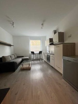 Möbliertes Appartement mit ca. 38 m² Whfl., separatem Schlafraum und Komfortbad
