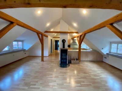 Exklusives Penthouse am Waldrand mit Stadtblick
