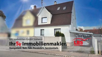 Charmantes Doppelhäuschen in der Memminger Innenstadt – kompakt, zentral und mit Erweiterungspotenz