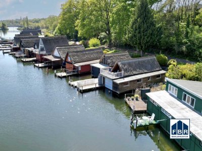Bootshaus mit Dachterrasse in Toplage – Direkt am Ziegelsee