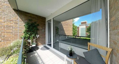 Mönchengladbach-Windberg! 3-Zimmer-Wohnung mit Tiefgaragenstellplatz und sonniger Loggia