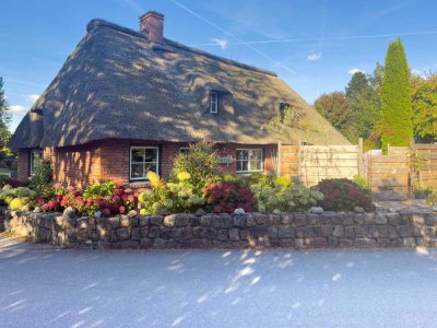 "Achtung Handwerker" - kleines Reetdachhaus mit potenzial in Nordsee Nähe