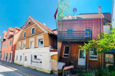 Denkmalgeschütztes Mehrfamilienhaus und ökologisch saniertem Nebenhaus  in Memmingen - Altstadt