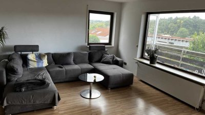 Schöne 3-Zimmer EG-Wohnung mit großem Balkon in herrlicher Aussichtslage in Karlsbad-Mutschelbach