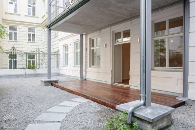 Atemberaubende Gartenwohnung in bester Lage