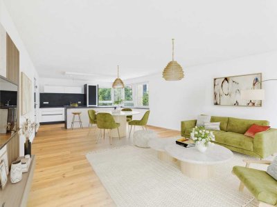 Exklusive 3-Zi-Wohnung mit Panoramaterrasse – urbanes Wohnen nahe der Regensburger Altstadt + 2 TGS!