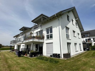 STADTNAHES LANDLEBEN! Neuwertige, helle 3-Zimmerwohnung mit großem Süd-Balkon in ruhiger Lage