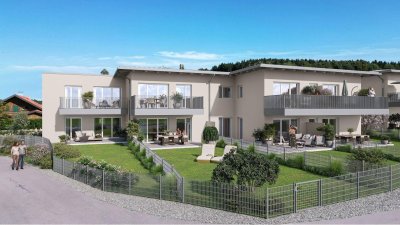 BAUSTART ERFOLGT!!! Gartenwohnung in Perwang am Grabensee - Erstbezug mit 72m², 3 Zimmern und hochwertiger Ausstattung