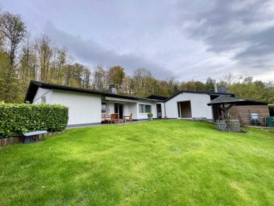 Unverbaubarer Blick über den Naturpark + Wohnen auf einer Ebene = KLEIN - FEIN - MEIN!