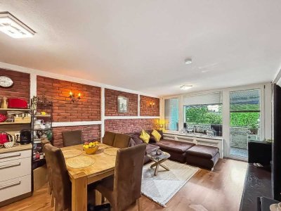 Modernisiertes Wohnhighlight 2-Zimmer mit Balkon in ruhiger Lage von Ditzingen