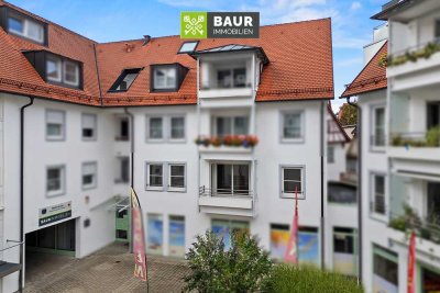 360° I Großzügige 3-Zimmer-Wohnung im Herzen von Biberach an der Riß – mit Aufzug und Balkon und TG-