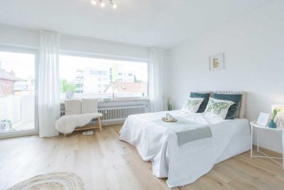 Sofort frei: Schöne helle Wohnung in beliebter Lage zwischen Innenstadt und Hofgarten in Uninähe
