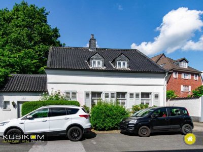 Haan. Denkmalgeschützes Juwel mit idyllischem Garten und Garage.