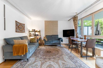MGF-Group: Erdgeschosswohnung mit Terrasse und Garten in ruhiger Lage.