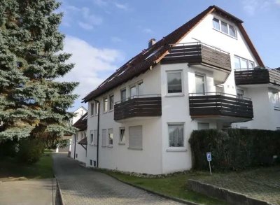 2-Zi. Wohnung in Welzheim, Garage, EBK, Balkon, 2 Keller, ruhige Lage, hell gemütlich