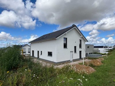 Neubau-Zweifamilienhaus in exklusiver Wohnlage direkt am Weinberg mit Fernsicht