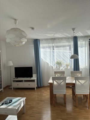 Zentrale 3-Zimmer-Wohnung mit Dachgartenblick in Heilbronn