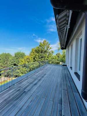 3-Zi.-Maisonette mit Flair und großer Dachterrasse in einer ehemaligen Unternehmervilla in HN-Ost
