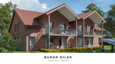 Seniorengerechte 3-Zimmer-Neubauwohnung in Eystrup – Terrasse & Pkw-Stellplatz inklusive!