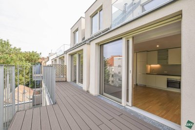 Sandleiten 64 | Traumhafte 2-Zimmer-Wohnung mit zwei Terrassen
