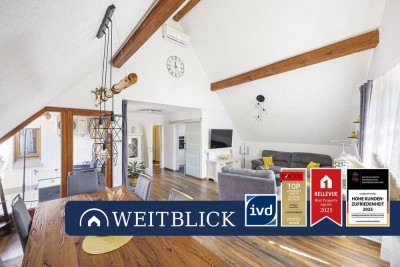 WEITBLICK: Sanierte 4,5-Zimmer-Wohnung im Herzen von Löchgau!